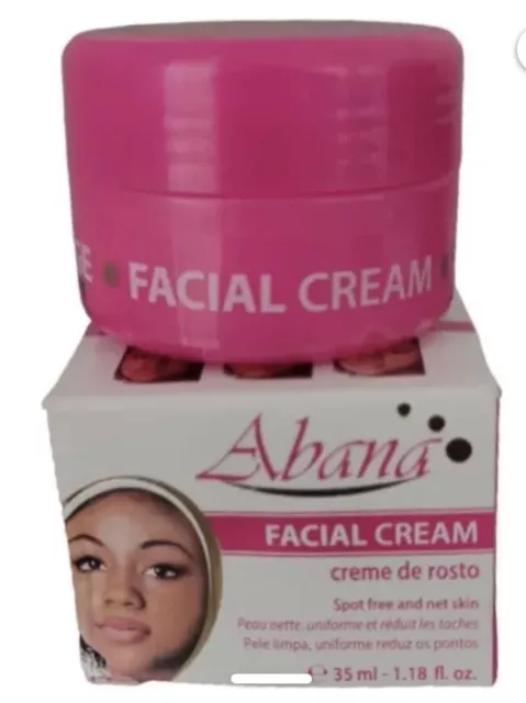 crème visage Abana anti-boutons,éclaircisssant