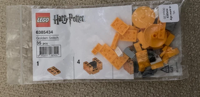 Lego harry 2025 potter golden snitch