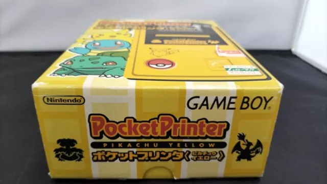 Nintendo Gameboy Pocket Printer MGB-007 – Pikachu VERPACKT – FUNKTIONIERT... 3