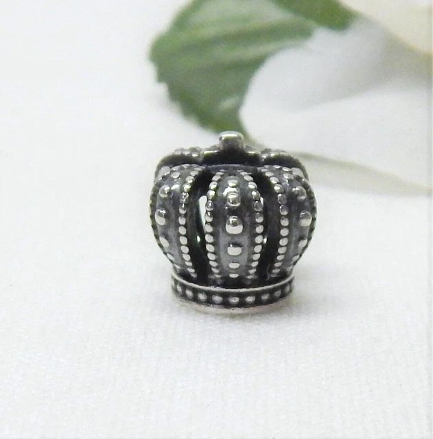 Pandora 925 Sterling Silver Royal Crown Charm Bead