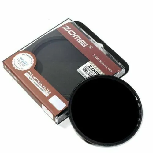 Filtro IR infrarrojo infrarrojo Zomei 82 mm 720 nm infrarrojo rayos X R72 vendedor del Reino Unido