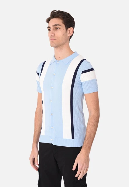 Ciabalù T-Shirt Uomo Manica Corta In Cotone E Viscosa - Maglia A Coste Girocollo Slim Fit - Basic Elegante, Colori Vari (Verde, Blu, Nero, Bianco, Beige) - Taglie S-2XL