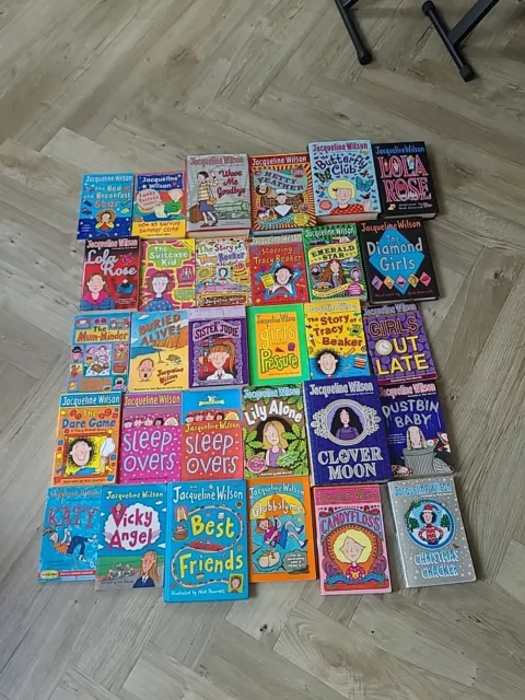 Huge 30 Book Jacqueline Wilson Bundle Hardback & Paperback