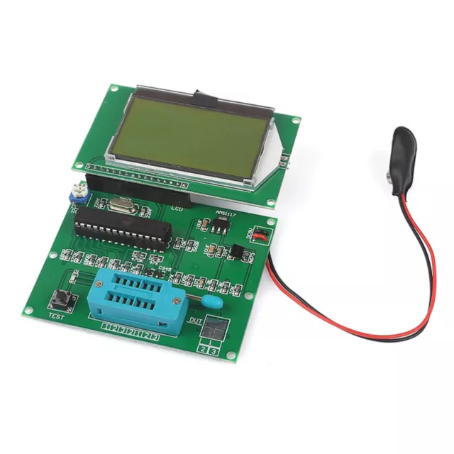Digital Combo Component Tester Transistor Diode Inductor Capacitor ESR Meter