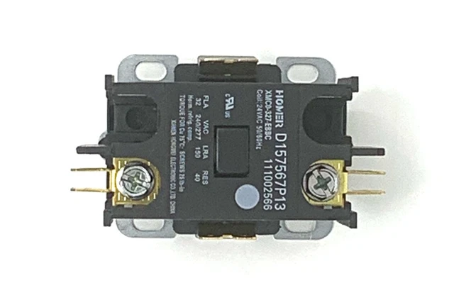 York S1-02427531000 Contactor, 24V Coil, 50/60HZ, 30A, 1 Pole With