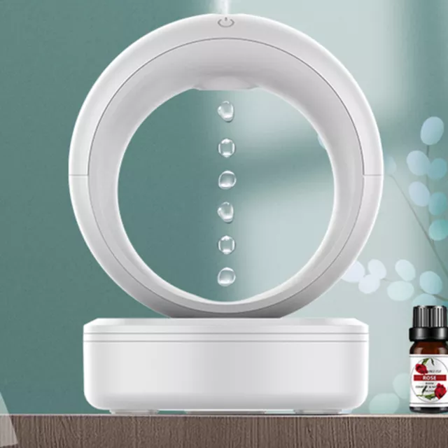New Air Humidifier Home Quiet Bedroom Anti-Gravity Water Drop
