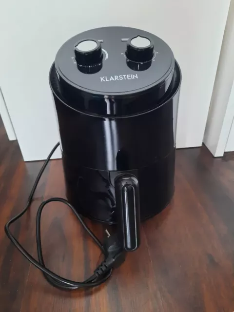 Klarstein Heißluft Fritteuse 1,5L 1230W Airfryer Grill Backofen Friteuse