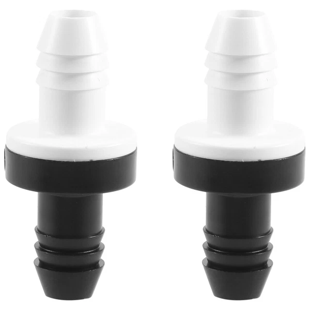 2 pezzi 3/8 pollici 10 mm Inline Abs monouso acqua RüCk valvola a percussione per Bre X1B9
