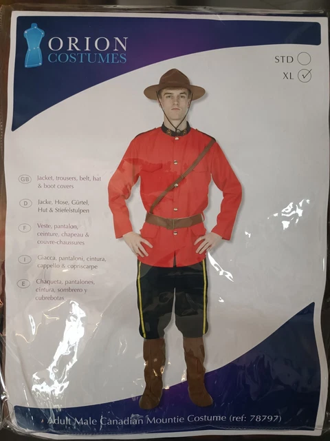 Azeeda 'Kanadischer Mountie' Aufkleber Mittel – 100 Mm, Permanent Haftend, Für Innen & Außen