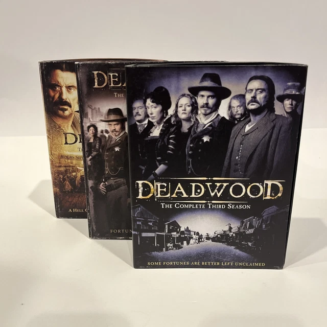 DEADWOOD: THE COMPLETE Series DVD, 19-Disc Box Set $35.00