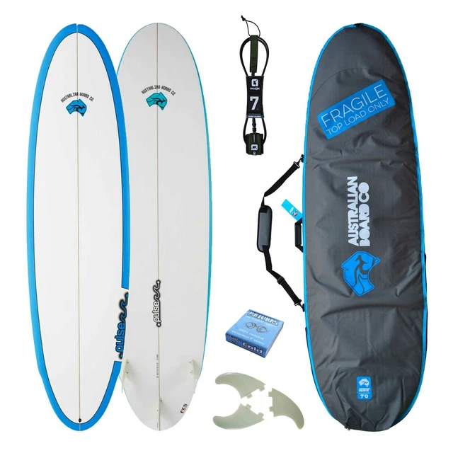 MINI MAL SURFBOARD by ROGER COOPER with Animal Bag and Leash 150.00 PicClick UK