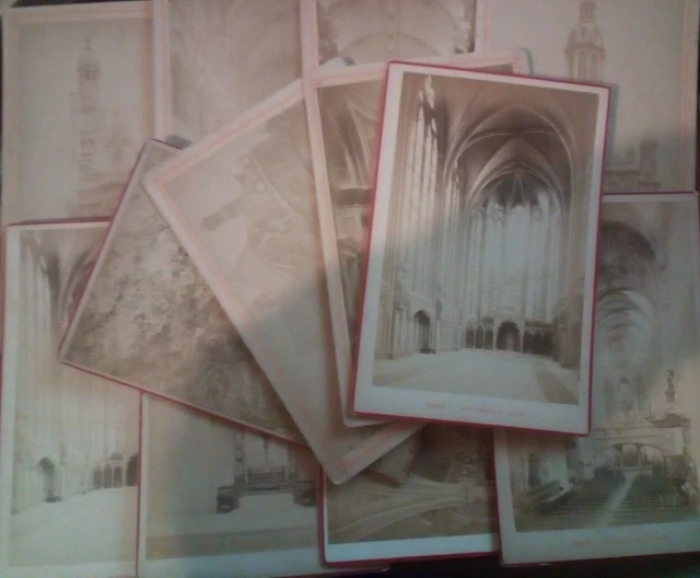 Lot De 7 Photos Anciennes D'époque – Avant 1900 – Originaux
