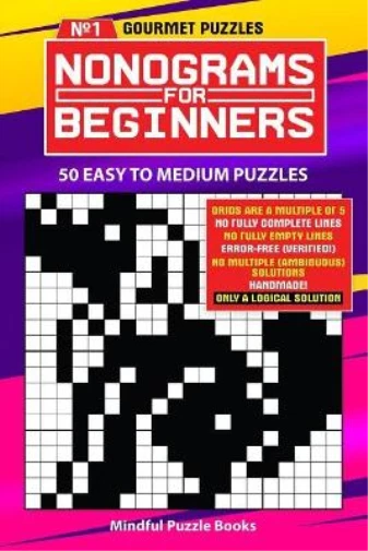 MINDFUL PUZZLE BOOKS Nonograms for Beginners (Poche) Nonograms for ...