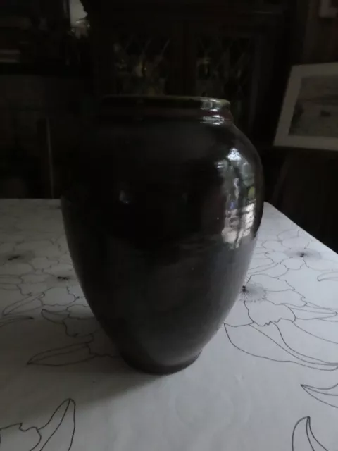 Important Vase En Ceramique Par Poterie Ackermann