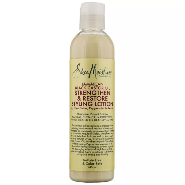 Shea Moisture Jamaican Black Castor Oil  Strengthen & Restore Styling Lotion