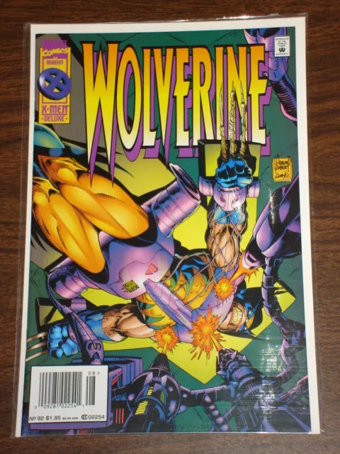 Wolverine #92 Vol1 Marvel Comics X-Men August 1995