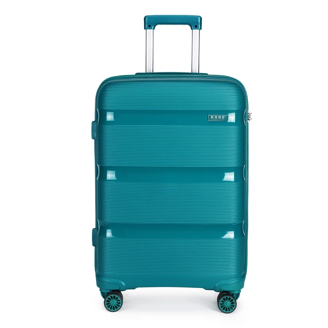 20 Inch Travel Carry On Case Small Hard Shell PP Suitcase Hand Cabin Luggage