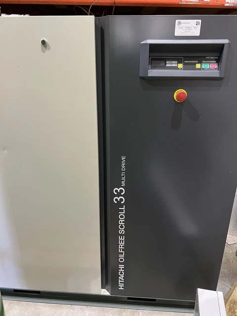 Hitachi oil free scroll compressor  SRL-22MA6LH  controller  DCO2