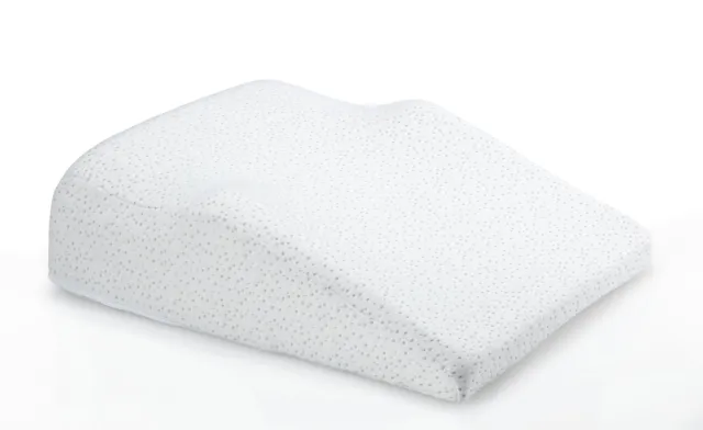 Cuscino cuneo schienale 3in1 Orbisana cuscino seduta bianco poliestere lavabile merce di seconda scelta