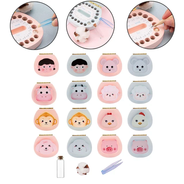 Baby Tooth Fairy Box tooth Storage Organizer for Baby Shower Kids Children
