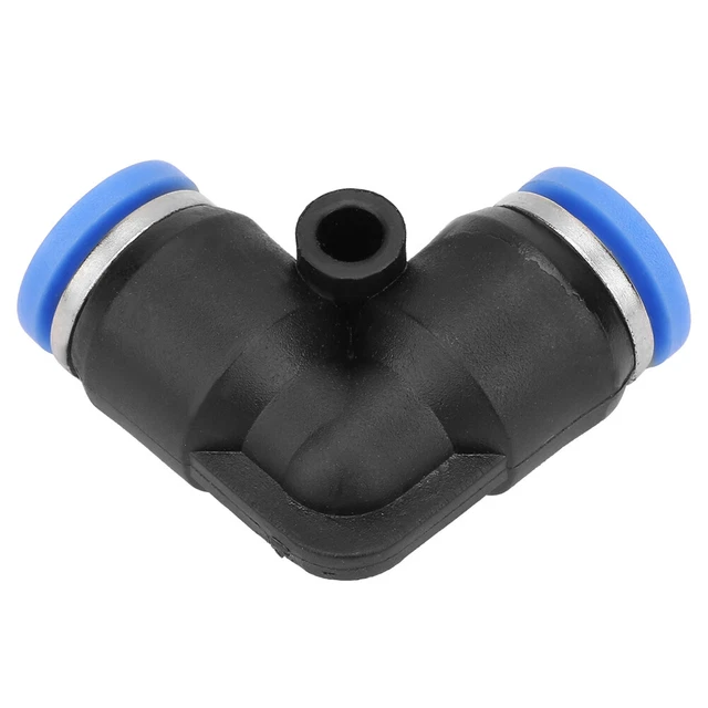 (6 mm) 10 pz raccordi a spinta compagnie aeree maschi 1/4 gomito 90 gradi spinta per collegare