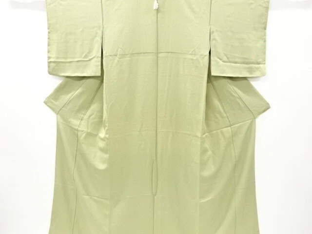 6867308: Japanese Kimono / Unused Iromuji Kimono / Weave Pattern
