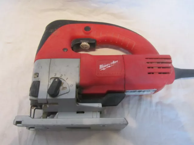 Milwaukee JSPE 135 TX 750W Heavy Duty Top Handle Jigsaw - Red 110 Volt 2