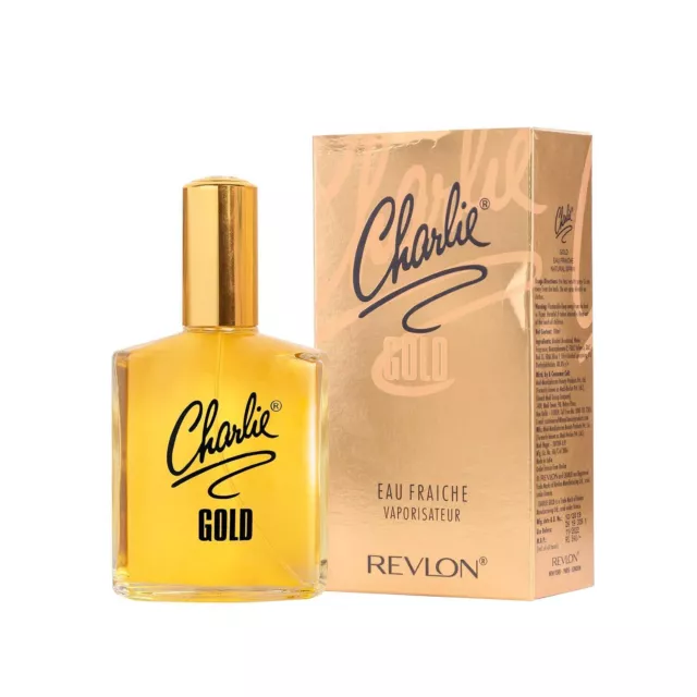 Revlon Charlie EDT Gold Parfum luxueux haut de gamme longue durée 100 ml