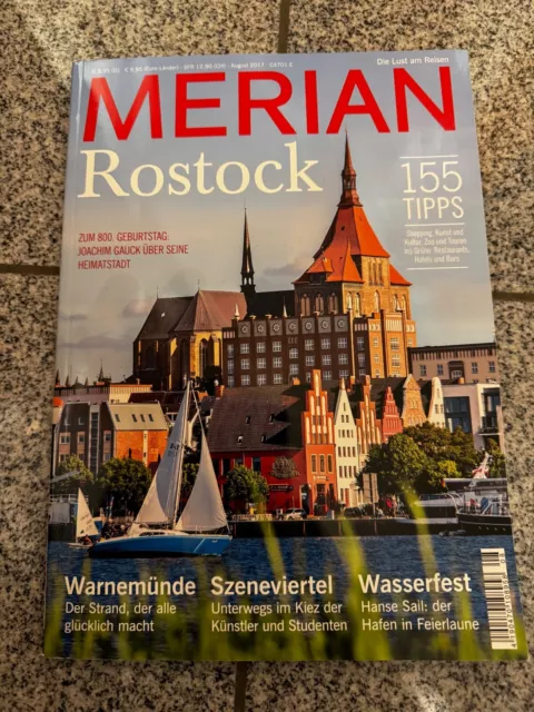 Merian Die Lust am Reisen "Rostock"  NEU