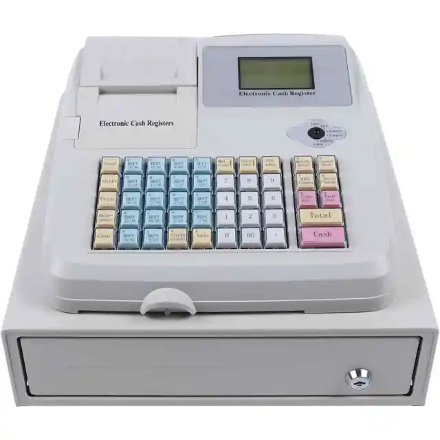 Snkourin POS System Cash Register Electronic Removable Cash Tray Thermal Printer