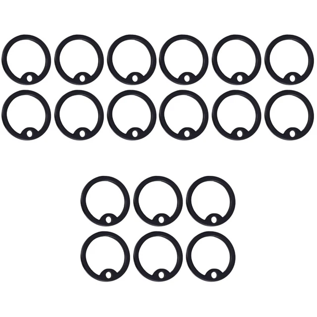 60 PCS Creative Dog ID Tag Silenziatori Silicone Dogtag Pratico Muto Circolo