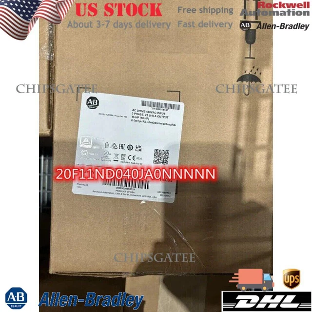 S 20F11ND040JA0NNNNN Via DHL or Fedex US Free Tax $3,264.57