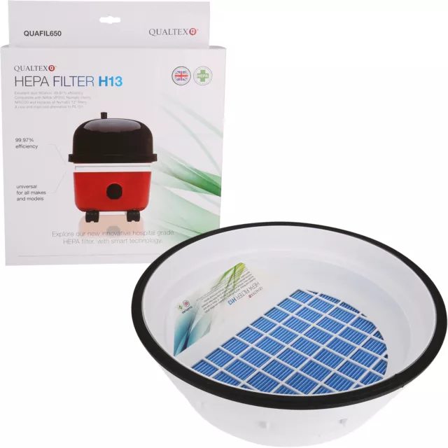 Hospital Grade Vacuum Cleaner H13 HEPA Filter for Numatic Henry Hetty Hoovers