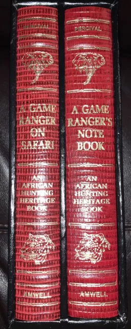 GAME RANGER NOTE BOOK SAFARI Percival African Game HUNTING Lions Rhino Elephants