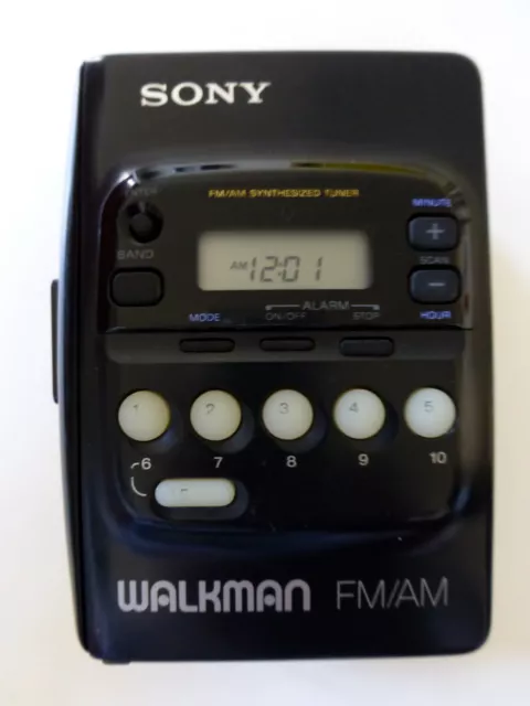 Sony WM-FX20 Walkman, Riemen neu, komplett gemacht, mit Radio, Vintage- läuft!