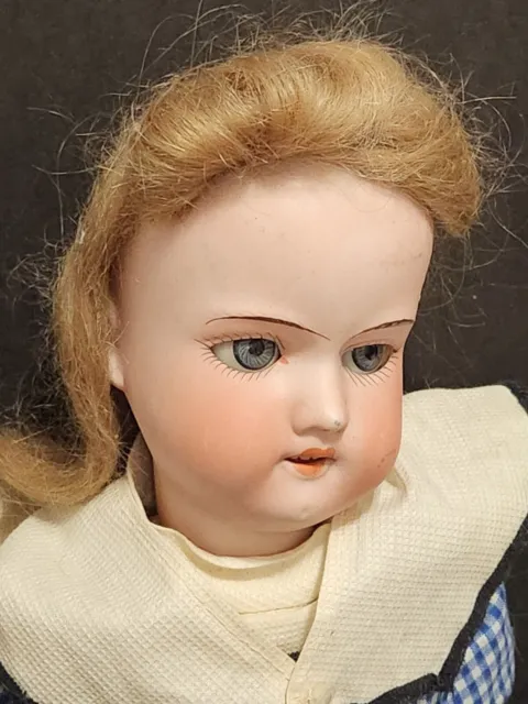 Germany Antique Armand Marseille Doll 390 4 2/0XM -Bisque Head Teeth Sleepy Eyes