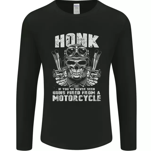 Klaxon Guns Tiré De A Motard Hommes T-Shirt