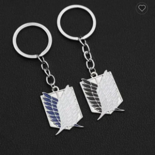 Attack On Titan Wings Of Liberty Freedom Keychain