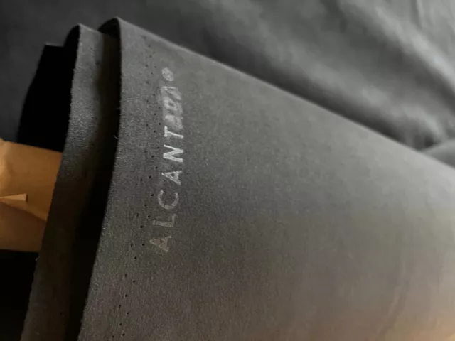 Alcantara Black (9040) Genuine Panel Fabric for Car Headlining