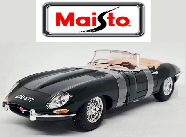 Maisto Jaguar E-type Cabriolet 1:18 Colección Maisto | Meses sin interés