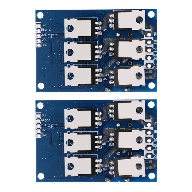 2 x controller motore brushless DC 12V-36V 500 W senza controllo Hall PWM AusJ3D8