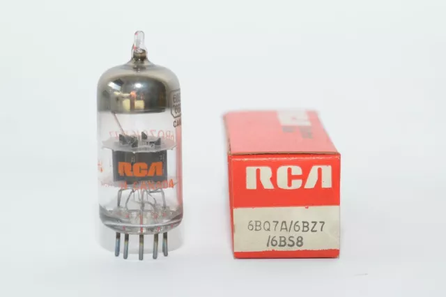 Vintage RCA 6BQ7A / 6BS8 / 6BZ7 / ECC180, Radio-Röhre, Vacuum Tube Valve, NOS