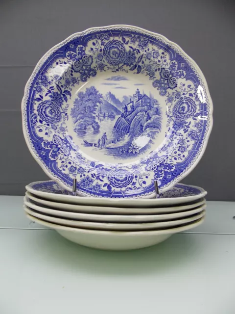 Lot8.Villeroy & Boch.burgenland.lot De 6  Assiettes Creuses
