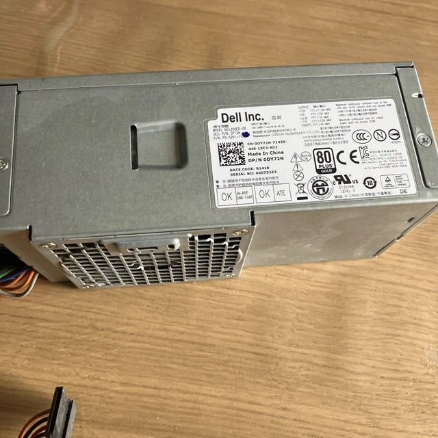 Alimentation PC Dell 275W Pour Tours OptiPlex 9010, 3010, 7010 MT - Réf. HU275AM-00 - Occasion