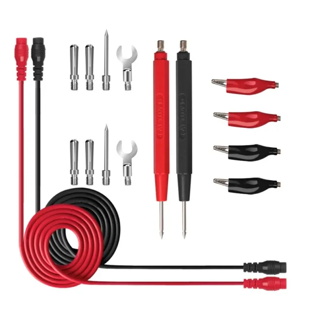 16 pieces multimeter test tip test lines kit replacement test wires probes fD7