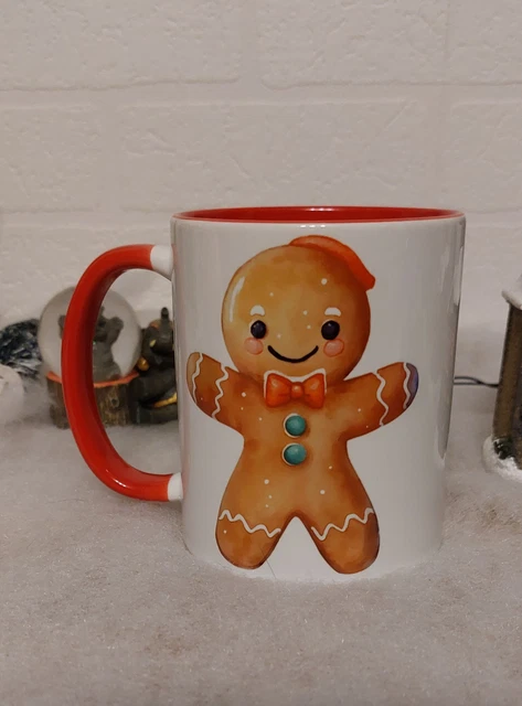Mug rouge Mr et Mme Pain d'épices