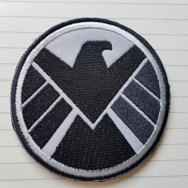 S.H.I.E.L.D. IRON-MAN New Marvel SHIELD AGENT Hook PATCH ARMY EMBROIDERED DARK