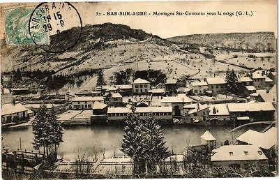 G.L. Aube CPA 10 BAR SUR AUBE - L'Aube et la Montagne Sainte-Germaine - 