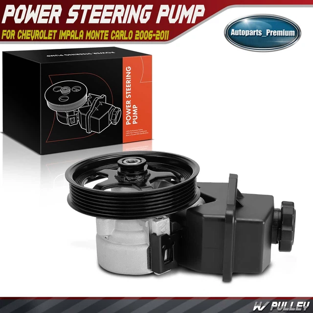 POWER STEERING PUMP w/ Reservoir & Pulley for Chevy Impala 20062011
