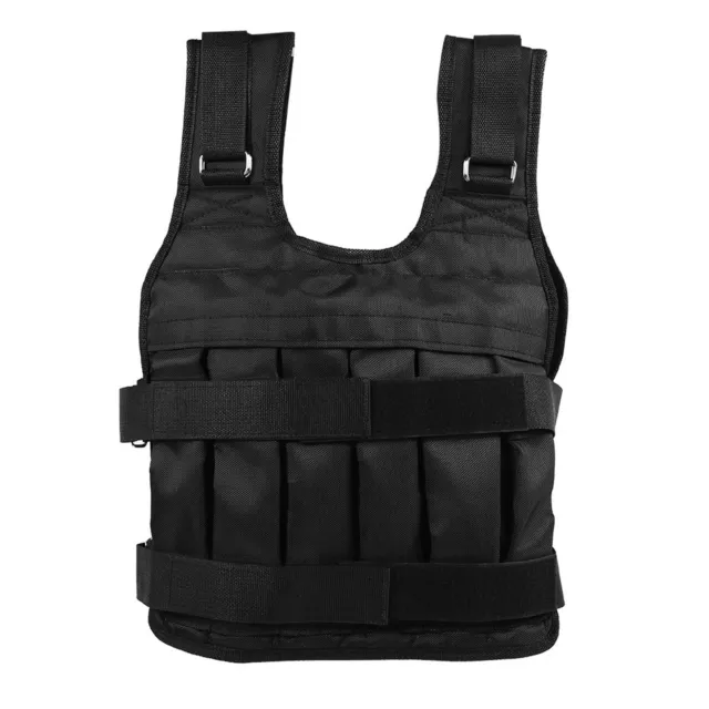 50kg Weighted Vest Heavy Duty Fitness Weighted Vest Workout Weight Vest With